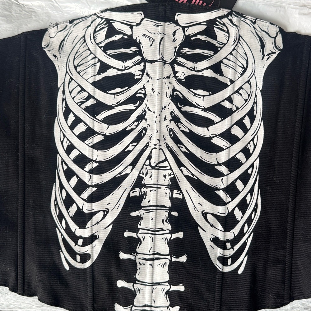 DOLLS KILL WAKE THE DEAD CORSET SIZE XL